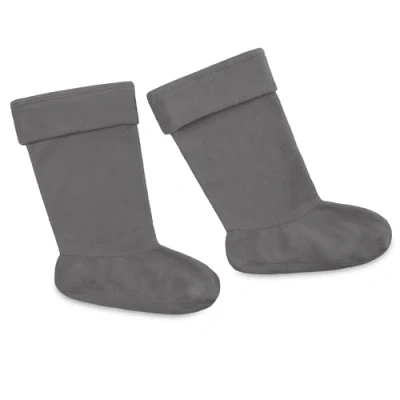 Immagine di CityComfort Calze Termiche Donna Invernali per Stivali in Gomma 36 41 Calzini Riscaldanti Caldissimo Pile Escursionismo Trekking (Grigio, 40/41 EU)