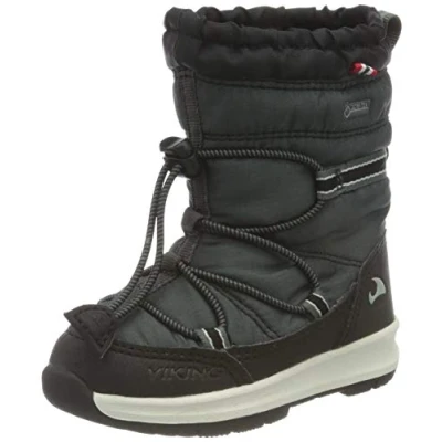 Immagine di Viking Ok​s​v​a​l​ Hi​g​h​ GTX Wa​r​m​, Stivali da Neve Unisex Bambini e ragazzi, Multicolore (Black/Charcoal), 32 EU