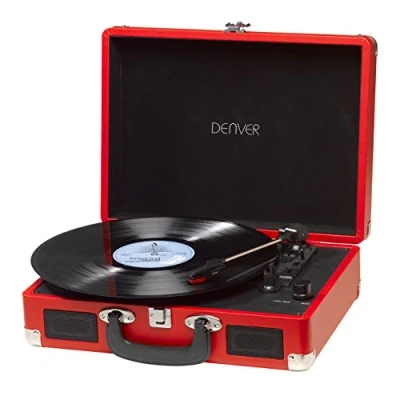 Immagine di Denver VPL 120 Giradischi USB Rosso