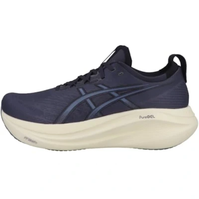 Immagine di Asics Gelnimbus 27 Scarpe da corsa su strada, Uomo, Taglia: 41.5, Indigo fog/denim blue Sintetico