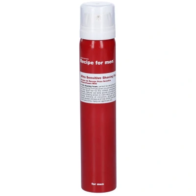 Immagine di Recipe For Men Ultra Sensitive Shaving FOAM 100ML Schiuma da rasatura, Uomo, Taglia: 100 ml,