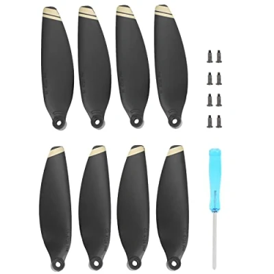 Immagine di 2 Coppie di Eliche per Droni, Set Droni PC Accessori Compatibili Mavic Mini 2(Oro)