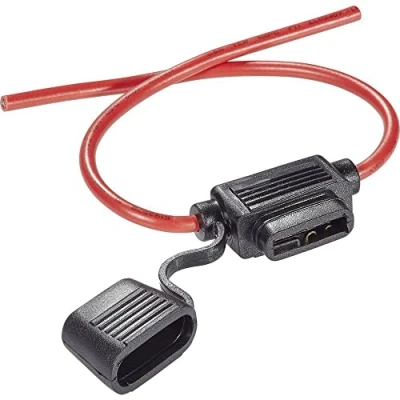 Immagine di TRU COMPONENTS Supporto per Fusibile Piatto Auto, Standard 30 A, 3,3 mm², 1 Pezzo.
