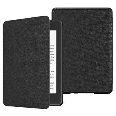 Immagine di FINTIE Custodia per 6&quot; Kindle Paperwhite (10ª Generazione, Modello 2018), Sottile Leggero Cover con Funzione Auto Sveglia/Sonno 2018(Modello n. PQ94WIF), Nero