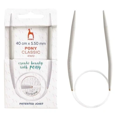 Immagine di Pony Classic: Ferri: Circolare: Fissa: 40 cm x 5.50 mm, in Alluminio, Multicolore, 8 4 21