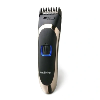 Immagine di Innoliving Tagliacapelli e Regolabarba Cordless INN 615 con Autonomia 45 Minuti, Ricarica Completa in 8 Ore, Lame Acciaio Inox, 24 Altezze di Taglio da 3 a 14 mm