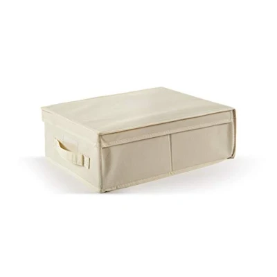 Immagine di Perfetto Più Easybox Scatola Custodia Tnt, Tessuto, Ecru, 30.0x40.0x13.0 Cm
