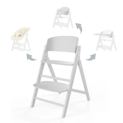 Immagine di cybex GOLD Seggiolone Click &amp; Fold 4 in 1 All White