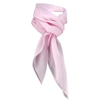 Immagine di TigerTie signore chiffon foulard rosa Uni dimensione 90 cm x sciarpa