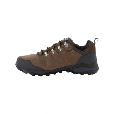 Immagine di Jack Wolfskin Refugio Texapore LOW M Scarpe da camminata, Uomo, Taglia: 42, Brown / phantom