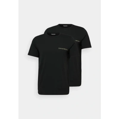 Immagine di Set 2 t shirt basic con mini logo Emporio Armani