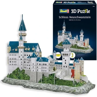 Immagine di Revell Castello di Neuschwanstein Disney 3D Puzzle, Colore Multi Colour, 4009803002057