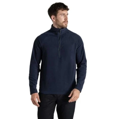 Immagine di Craghoppers Experten Herren Corey 200 Halb Reißverschluss Fleece Pullover Giacca in Pile, Blu Navy Scuro, L Uomo