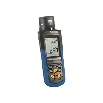 Immagine di PCE Instruments Contatore Geiger Radiazione: Gamma, Alpha, Röntgen, Beta avvertimento acustico, incl. software analisi, datalogger, segnalazione ottica