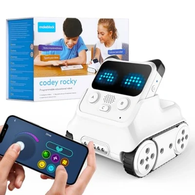 Immagine di Makeblock Codey Rocky Coding Robot Giocattolo, Emo Intelligente, Stem Programmabile Interattivo Regalo per Bambini 6 Anni+