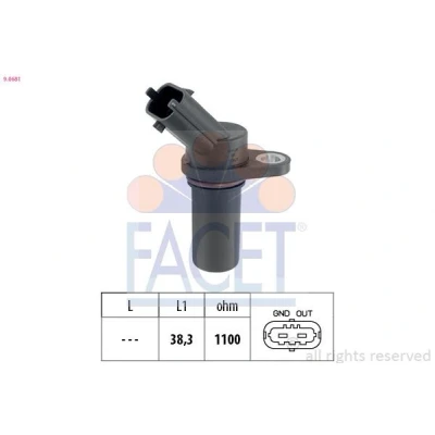 Immagine di FACET 9.0681 Generatore di Impulsi FIAT: Ducato III Bus, Van, II IVECO: DAILY 3 Kasten/Kombi, 3, 4