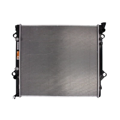 Immagine di NRF 53568 Radiatore motore Alluminio 650 590 27 con parti annesse Alette di raffreddamento saldate TOYOTA: FJ Cruiser, Land Cruiser Prado 120