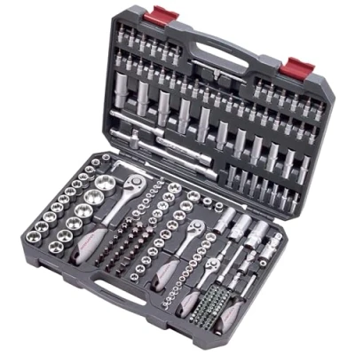 Immagine di Kraftwerk Set di chiavi a bussola; 1/4&quot;+3/8&quot;+1/2&quot;, 19 x 34 7,5 cm