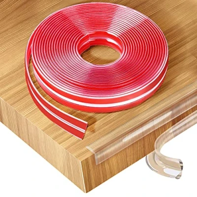 Immagine di Romon 3 Metri Paraspigoli Per Bambini, Protezioni Antispigolo Trasparenti Autoadesiva PVC, Può essere Utilizzato su Tavoli, Pareti, Cassetti, Scale, ecc.