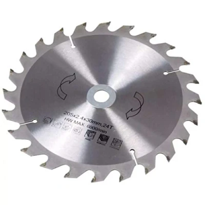 Immagine di FERM Lama Per Sega 210 x 30/16/18 24 denti. troncatrice radiale MSM1035, MSM1039 e banco da taglio TSM1035