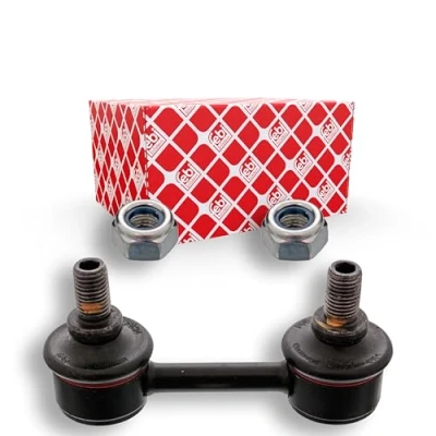 Immagine di febi BILSTEIN 18133 Bielletta barra stabilizzatrice Assale anteriore Sx, Dx 70 M10 x 1,25 Plus con dado autobloccante,