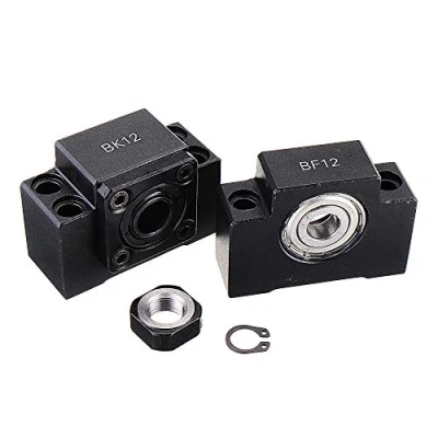 Immagine di RanDal 2Pcs Bk12 Bf12 Supporti Per Viti A Ricircolo Di Sfere Sfu1605 Sfu1610 Parti Cnc Xyz