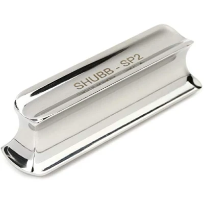 Immagine di SHUBB SP2 Tonebar, Slide Tonebar Dobro, Argento