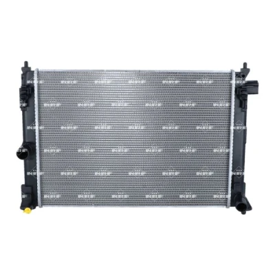 Immagine di NRF 550290 Radiatore motore Alluminio 524 388 16 Alette di raffreddamento saldate