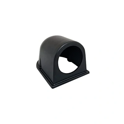 Immagine di Simoni Racing PSR/1 Porta Strumenti Orizzontale Universale, 1 Foro, Supporto Calibro Cruscotto Gauge da 2 pollici/52mm, Cruscotto, ABS Nero