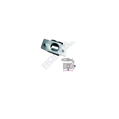 Immagine di ROMIX C30719 Clip, Fregio/Modanatura protettiva PEUGEOT: 307 CC, 508 I SW, 207 Hatchback, CITROËN: C2 Xsara Picasso, C3 Hatchback