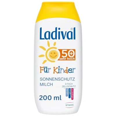 Immagine di Ladival per bambini SPF 50 protezione solare lozione, 200 ML