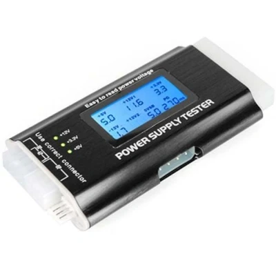 Immagine di DIGIFLEX Tester Alimentatore con Schermo LCD ATX, BTX, ITX