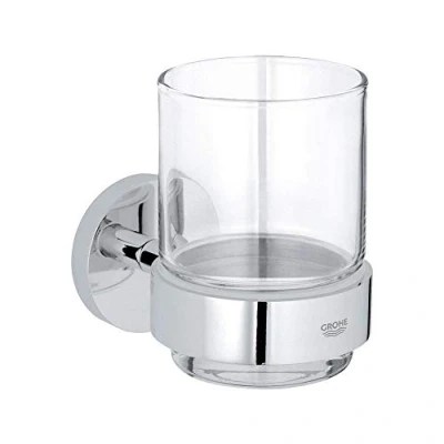 Immagine di GROHE Bicchiere in Vetro Essentials Cromo 40372001