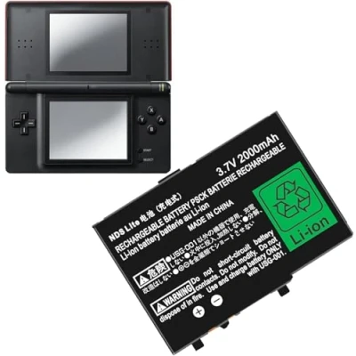 Immagine di Link e : Compatibile con la Console Nintendo DS Lite, Batteria Ricaricabile di Ricambio