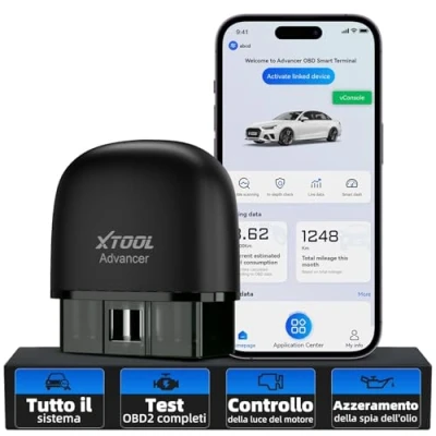 Immagine di XTOOL AD20 Pro OBD2 Auto Diagnostica Wireless Diagnosi Italiano per iOS e Android, Professionale con Scansione Completa dei Sistemi, aggiornamento a vita