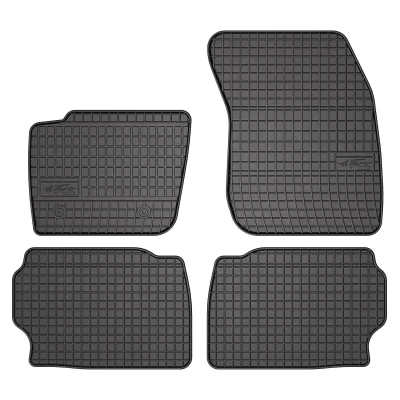 Immagine di FROGUM 0302 Set tappetino Gomma anteriore e posteriore 4 nero Su misura FORD: MONDEO Turnier, Stufenheck