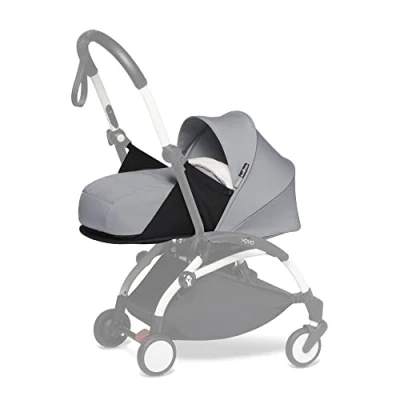 Immagine di Babyzen Kit per neonati 0 YOYO, Stone Include materasso, Capottina, Poggiatesta e sacco coprigambe Richiede il telaio YOYO2 (venduto a parte)