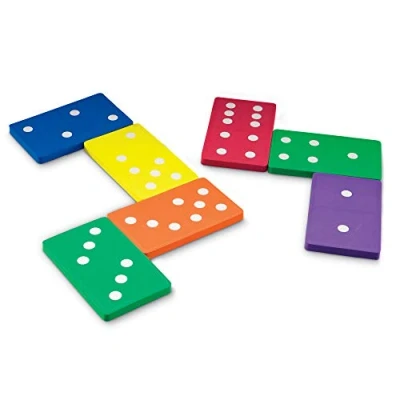 Immagine di Learning Resources Domino jumbo in schiuma morbida