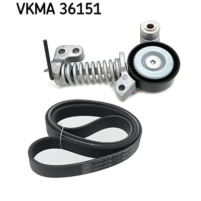 Immagine di SKF VKMA 36151 Kit cinghie Poly V VOLVO: V60 II, I, V40 Hatchback