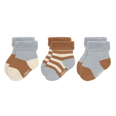 Immagine di LÄSSIG Calzini in spugna per bambini Set di 3/ Azzurro Caramello Taglia 15 18