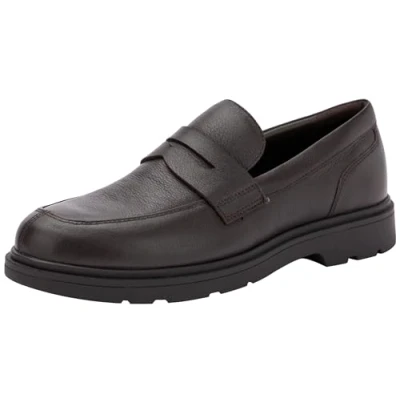 Immagine di Geox Spherica Scarpe senza lacci, Uomo, Taglia: 41, Coffee Pelle