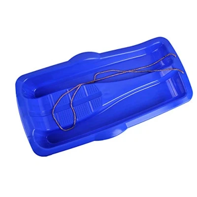 Immagine di slittino per bambini BOB MINIBOB in plastica UFO 5 colori divertimento neve (blu)