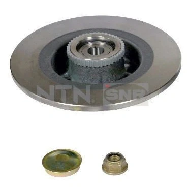 Immagine di SNR KF155.73U Disco freno 274 11 4 pieno con cuscinetto ruota integrato, ingranaggio RENAULT: Scenic 2, Scénic 1, Megane
