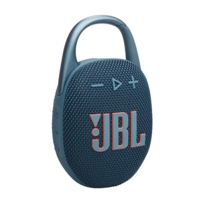 Immagine di JBL Clip 5 Speaker Bluetooth Portatile, Altoparlante Wireless Compatto, Moschettone Integrato, Waterproof e Resistente alla Polvere IP67, fino a 12 h di Autonomia, App Portable, Nero