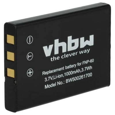 Immagine di vhbw batteria compatibile con HP Photosmart R967 fotocamera digitale DSLR (1000mAh, 3,6V, Li Ion)