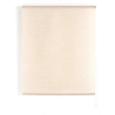 Immagine di Blindecor L200 Tenda a Pacchetto in Voile Trasparente Righe 120 x 180 cm Biancaneve
