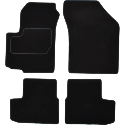 Immagine di MAMMOOTH A041 OPL25 PRM 01 Set tappetino Tessile anteriore e posteriore 4 nero OPEL: Agila B