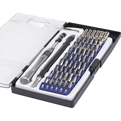 Immagine di Basetech 1430586 Kit inserti 58 parti Taglio, Croce Phillips, Esalobo Interno (TX), Esalobata BO, Brugola interna, Quadrato interno, Triangolo