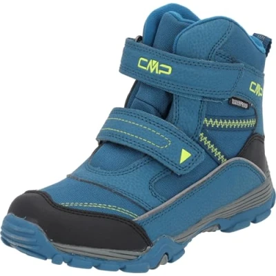 Immagine di CMP Kids Pyry Wp 38Q4514 J, Snow Boot, Petrol Yellow Fluo, 33 EU