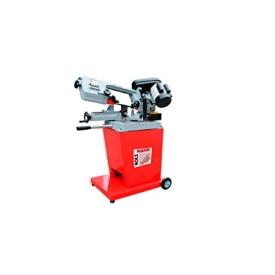 Immagine di Holzmann BS 128HDR Sega a nastro in metallo, discesa semi automatica, D. 125 mm, 230 V, 550 W